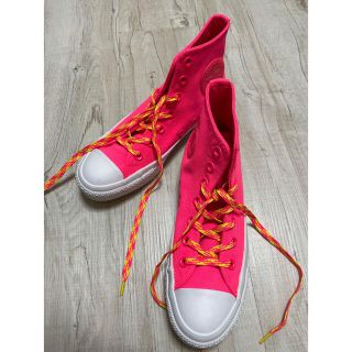 コンバース(CONVERSE)のコンバース オールスター　蛍光ピンク(スニーカー)