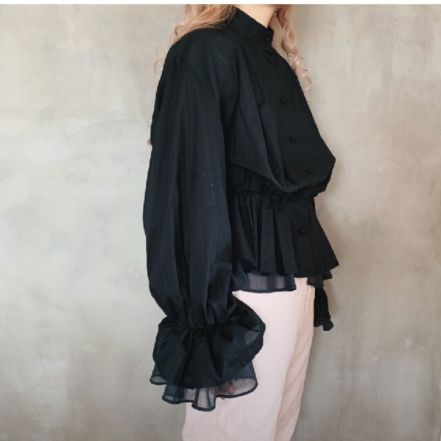 通販超歓迎 madder madder / マダマダ | “絵画の中の”JABOT BLOUSE