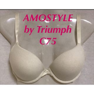 アモスタイル(AMO'S STYLE)のAMOSTYLE by Triumph フルカップブラ C75(ブラ)