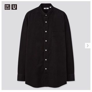 ユニクロ(UNIQLO)のUNIQLO U コーデュロイワイドフィットスタンドカラーシャツ(シャツ)