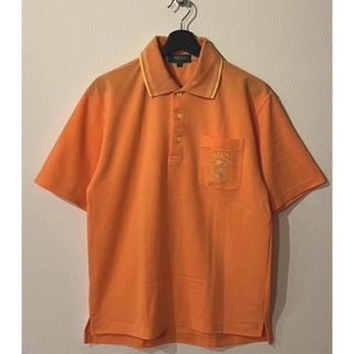 ケンゾー(KENZO)の【VINTAGE】KENZO GOLF/ポロシャツ/SIZE:L /ORANGE(ポロシャツ)