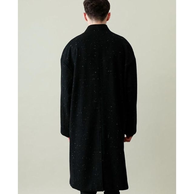 LAD MUSICIAN(ラッドミュージシャン)のLAD MUSICIAN　COLLARLESS BIG CHESTER COAT メンズのジャケット/アウター(チェスターコート)の商品写真