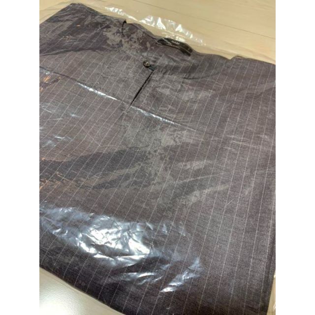 HARE(ハレ)のHARE　ハレ　半袖　Tシャツ　トップス　ストライプ　グレー メンズのトップス(Tシャツ/カットソー(半袖/袖なし))の商品写真