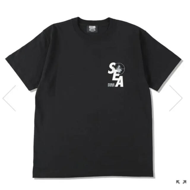 WIND AND SEA(ウィンダンシー)の本日値下げSEA public enemyコラボtシャツ メンズのトップス(Tシャツ/カットソー(半袖/袖なし))の商品写真