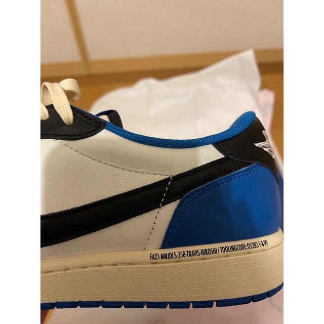 NIKE(ナイキ)のFRAGMENT×TRAVIS SCOTT×NIKE  JORDAN 1 LOW メンズの靴/シューズ(スニーカー)の商品写真