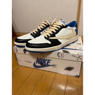 ナイキ(NIKE)のFRAGMENT×TRAVIS SCOTT×NIKE  JORDAN 1 LOW(スニーカー)