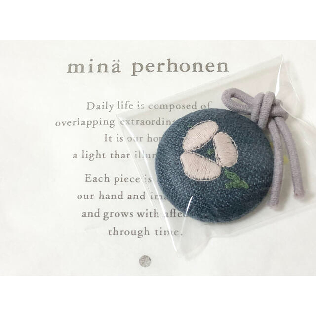 mina perhonen(ミナペルホネン)の【該当者さま専用ページにつきご入札不可となります！】2点 ハンドメイドのアクセサリー(ヘアアクセサリー)の商品写真