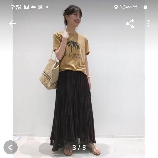 アパルトモン：Pleats Skirt