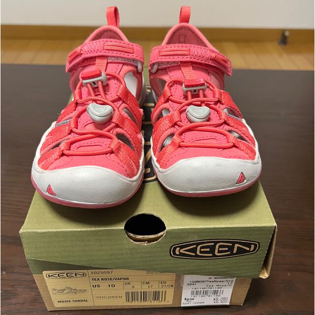 KEEN - ちゃんきー様専用☆KEEN サンダル ピンク 17.0cmの通販 by