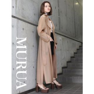 ムルーア(MURUA)のMURUAムルーアシアートレンチコートマキシ丈(トレンチコート)