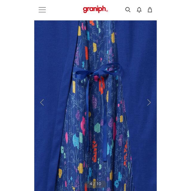 Design Tshirts Store graniph(グラニフ)のグラニフワンピース レディースのワンピース(ひざ丈ワンピース)の商品写真