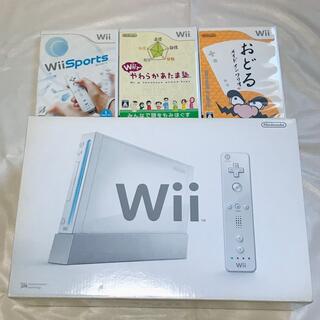 任天堂 - Nintendo Wii RVL-S-WA  +ソフト3本セット 任天堂 ウィー