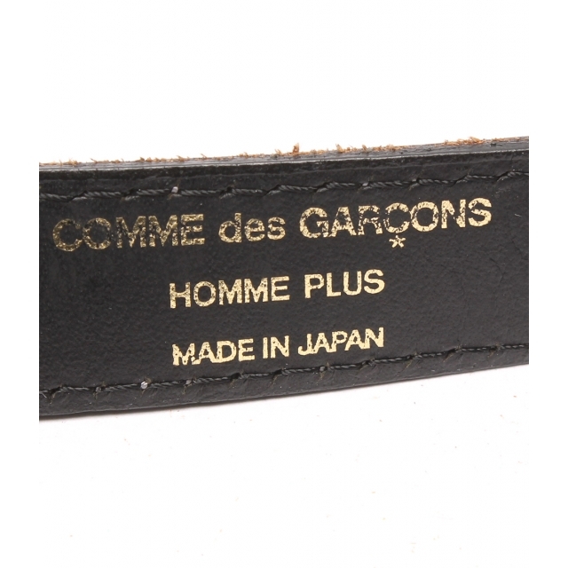 COMME des GARCONS(コムデギャルソン)のコムデギャルソン ベルト メタリックレザー メンズ メンズのファッション小物(ベルト)の商品写真