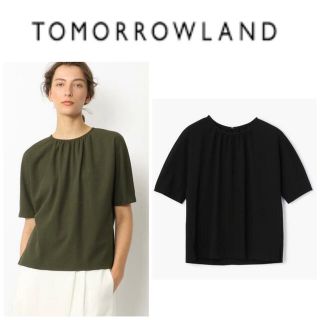 トゥモローランド(TOMORROWLAND)のTOMORROWLAND /トゥモローランド ジョーゼット ブラウス　トップス(シャツ/ブラウス(半袖/袖なし))