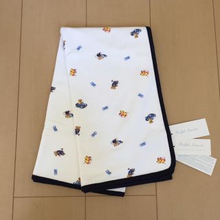 ラルフローレン(Ralph Lauren)の【新品☆ベア柄】ラルフローレン アフガン(おくるみ/ブランケット)