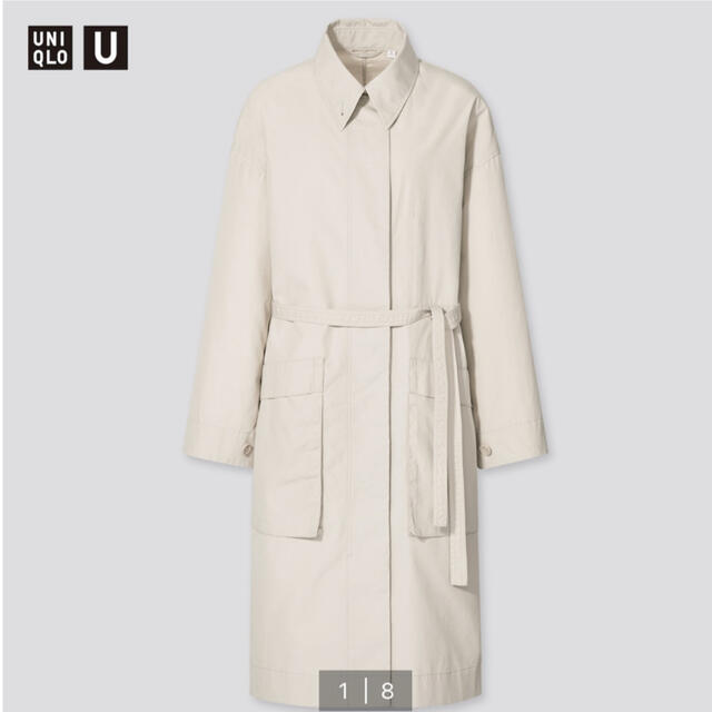 UNIQLO(ユニクロ)の【新品タグ付き】UNIQLO U コットンロングコート レディースのジャケット/アウター(スプリングコート)の商品写真