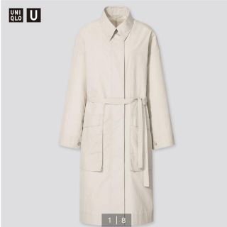 ユニクロ(UNIQLO)の【新品タグ付き】UNIQLO U コットンロングコート(スプリングコート)