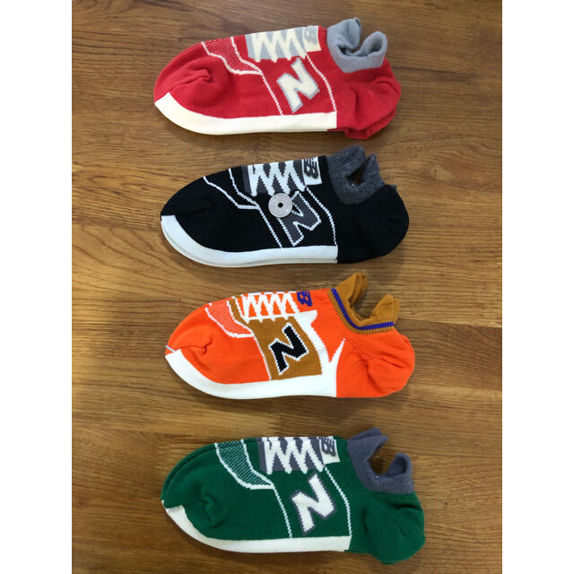 New Balance(ニューバランス)の新品ニューバランスnew balanceメンズソックス靴下4足セット524 メンズのレッグウェア(ソックス)の商品写真