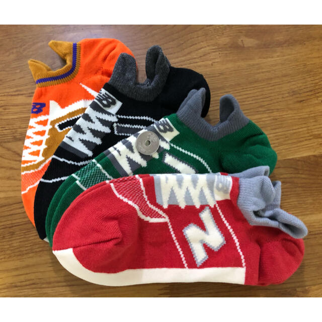 New Balance(ニューバランス)の新品ニューバランスnew balanceメンズソックス靴下4足セット524 メンズのレッグウェア(ソックス)の商品写真