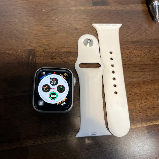 スマホ/家電/カメラApple watch series 5 44mm【本体未使用修理交換品】オマケ