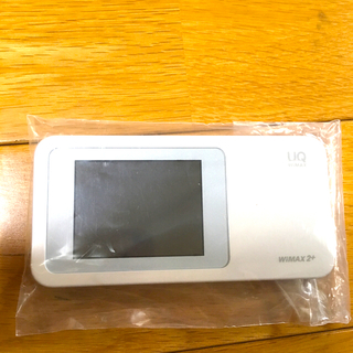 au - ポケットワイファイ本体 WiMAX2+ w01 ホワイト