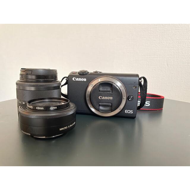 今季一番 Canon EOS M100 キヤノン レンズキット スマホ/家電/カメラ