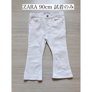 ザラ(ZARA)のZARA BABY 90cm ミニフレアツイルパンツ  フレア パンツ(パンツ/スパッツ)