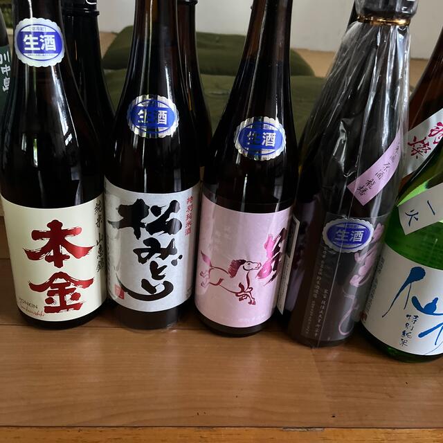 日本酒　本金　松みどりなど