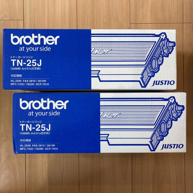 brother 【manamana様専用です】TN-25J トナーカートリッジ 純正 二箱の通販 by a's shop｜ブラザーならラクマ