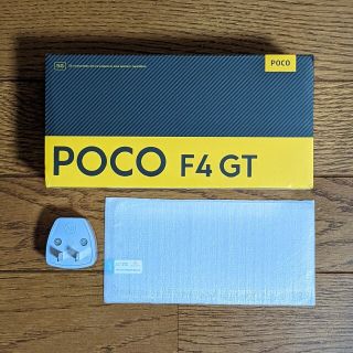 Xiaomi POCO F4 GT ブラック 12GB/256GB 新品未開封(スマートフォン本体)