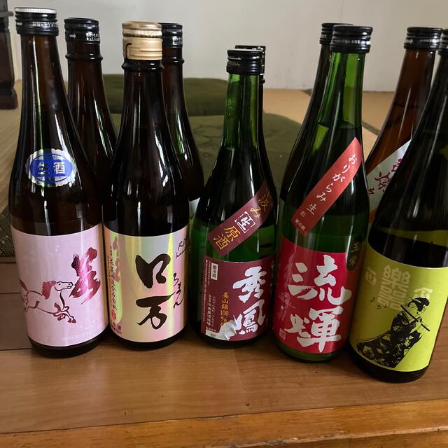 日本酒 四合瓶 約半額 - 日本酒