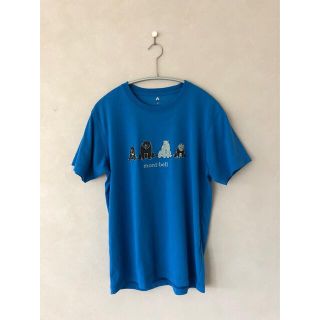 モンベル(mont bell)のモンペル　半袖Tシャツ　メンズ　S ブルー(Tシャツ/カットソー(半袖/袖なし))