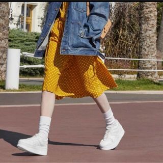 celine - 【CELINE】入手困難 ホワイト厚底スニーカー37サイズ の