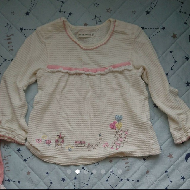 coeur a coeur(クーラクール)のcoeur a coeur 95cm100cm セット ① キッズ/ベビー/マタニティのキッズ服女の子用(90cm~)(パンツ/スパッツ)の商品写真