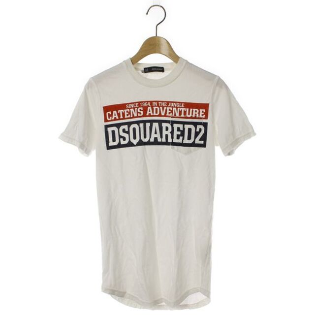 ☆DSQUARED2 ディースクエアード ビッグ ロゴ プリント Tシャツ/XS | フリマアプリ ラクマ
