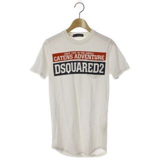 ディースクエアード(DSQUARED2)の☆DSQUARED2 ディースクエアード ビッグ ロゴ プリント Tシャツ/XS(Tシャツ(半袖/袖なし))