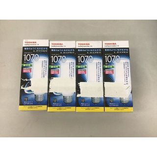 東芝LED電球　LDT10N-G/S ４本セット(蛍光灯/電球)