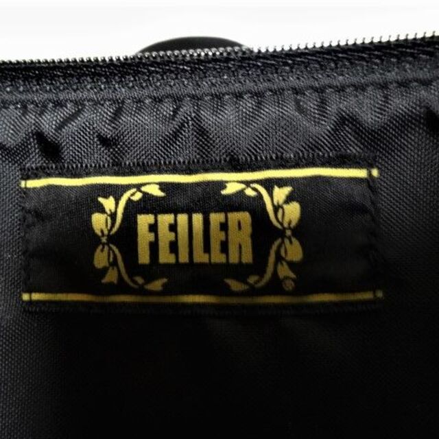 FEILER(フェイラー)の中古良美品　『FEILER』ナイロンリュック　BLK レディースのバッグ(リュック/バックパック)の商品写真