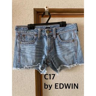 エドウィン(EDWIN)のC17 by EDWIN デニムショートパンツ　ホットパンツ(ショートパンツ)