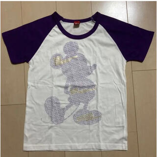 Tシャツ　半袖Tシャツ ラグラン　M ミッキー　Disney ディズニー(Tシャツ(半袖/袖なし))