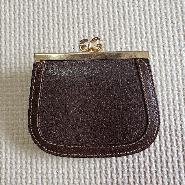 GUCCI グッチ がま口コインケース 小銭入れ オールドグッチ
