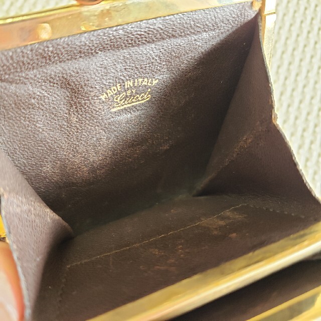 GUCCI - GUCCI がま口小銭入れの通販 by ♪まωな♪'s shop