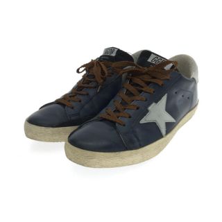 ゴールデングース(GOLDEN GOOSE)のGOLDEN GOOSE 43/BLU/レザー　ヴィンテージ加工(スニーカー)