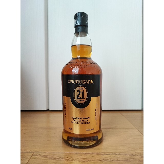 スプリングバンク21年 食品/飲料/酒の酒(ウイスキー)の商品写真