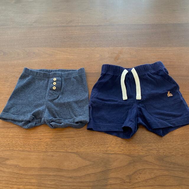 GAP(ギャップ)のgap h&m 短パン　12-18m 86センチ キッズ/ベビー/マタニティのベビー服(~85cm)(パンツ)の商品写真