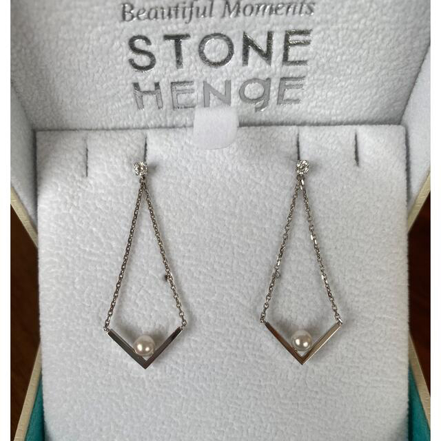 STONE HENgE シルバーパールピアス 3