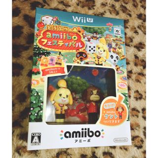 ニンテンドウ(任天堂)のWii どうぶつの森 amiiboフェスティバル(家庭用ゲームソフト)