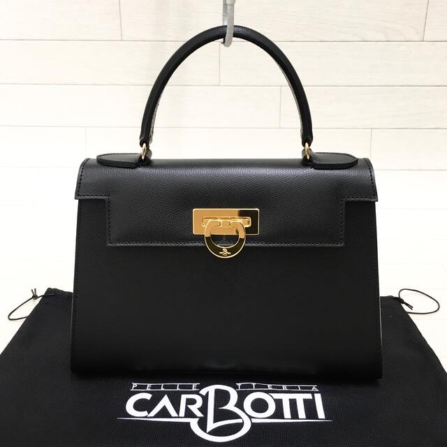 ☆美品・保存袋付☆CARBOTTI カルボッティ エレナ243 ハンドバッグ