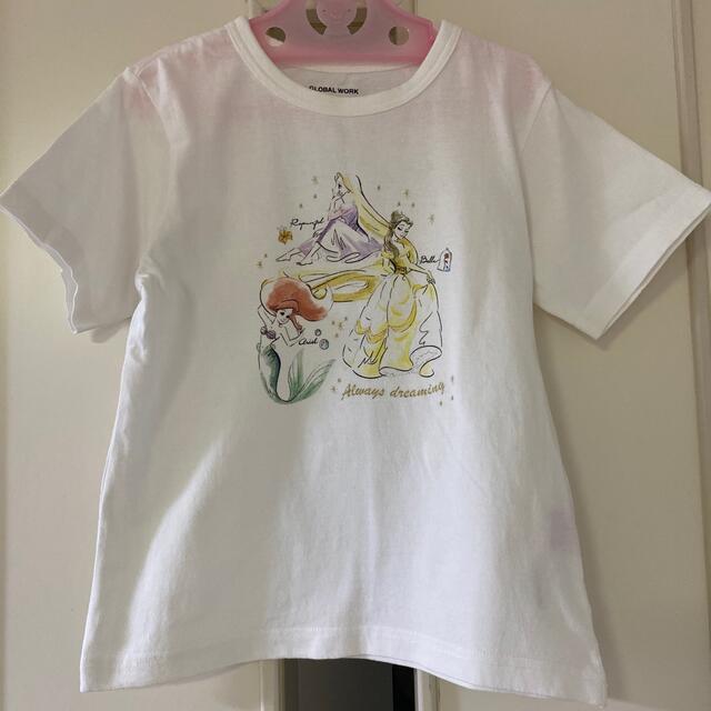 GLOBAL WORK(グローバルワーク)のグローバルワーク　Tシャツ130 キッズ/ベビー/マタニティのキッズ服女の子用(90cm~)(Tシャツ/カットソー)の商品写真