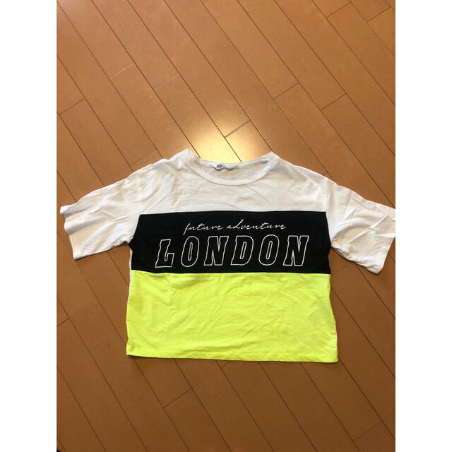 H&M(エイチアンドエム)のTシャツ キッズ/ベビー/マタニティのキッズ服女の子用(90cm~)(Tシャツ/カットソー)の商品写真